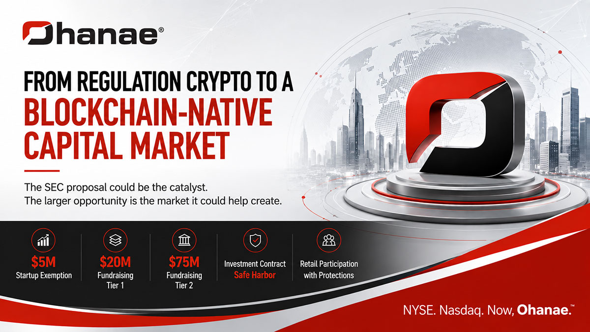 From Regulation Crypto to a Blockchain-Native Capital Market