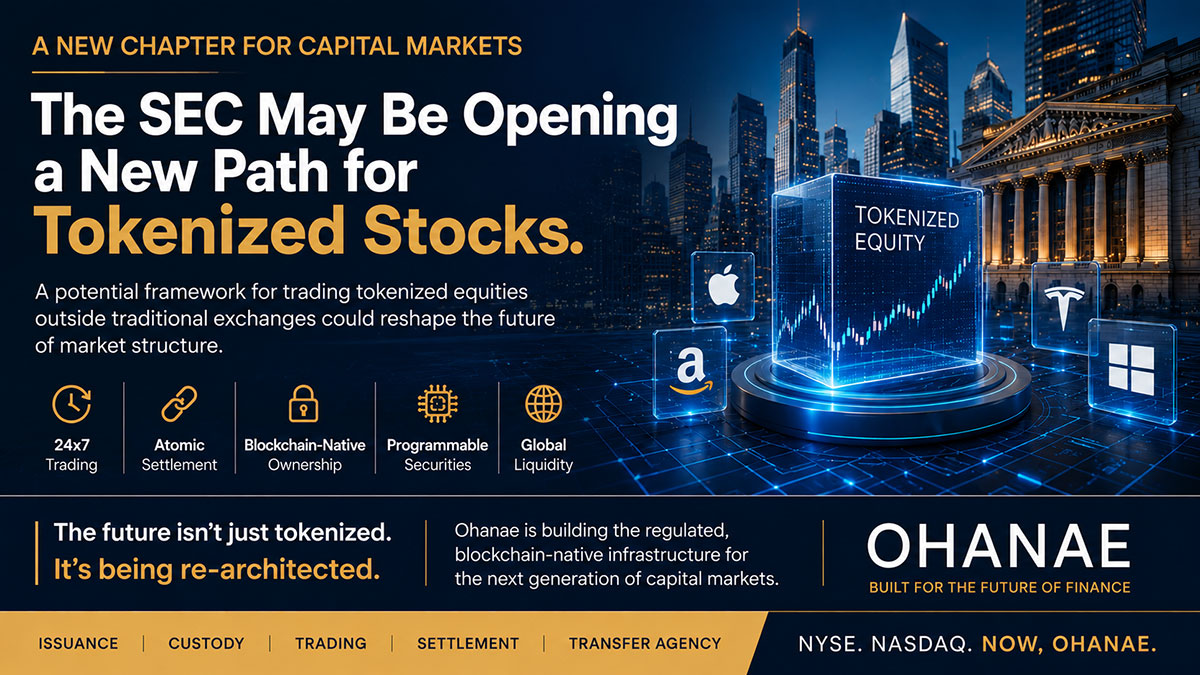 The Future Isn't Tokenized. It's Re-Architected.