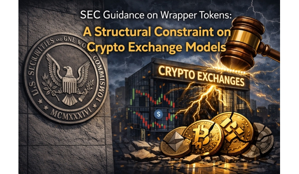 SEC Guidance on Wrapper Tokens: A Structural Constraint on Crypto Exchange Models
