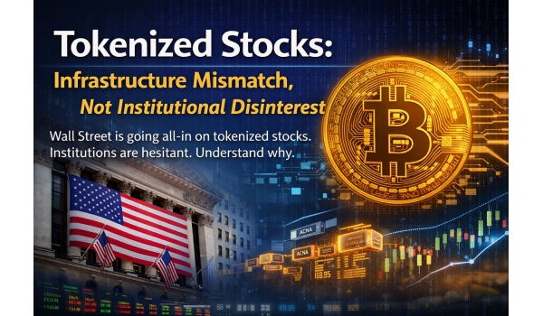 Tokenized Stocks: Infrastructure Mismatch, Not Institutional Disinterest